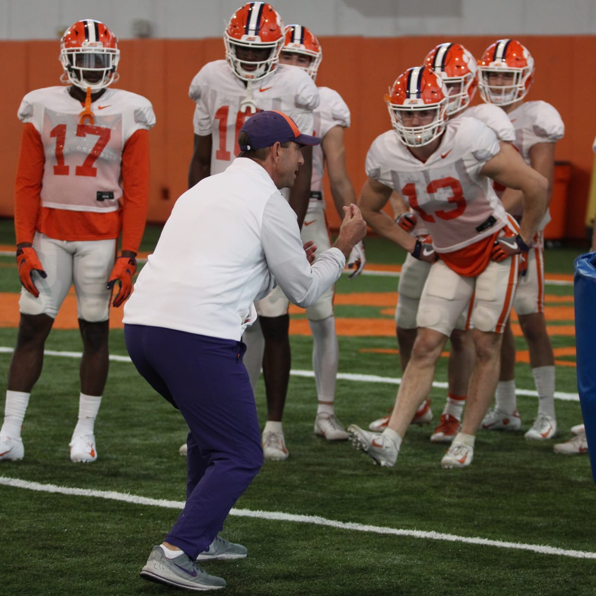 Spring Practice Observations From Clemson S 4th Workout Sports Illustrated Clemson Tigers News Analysis And More