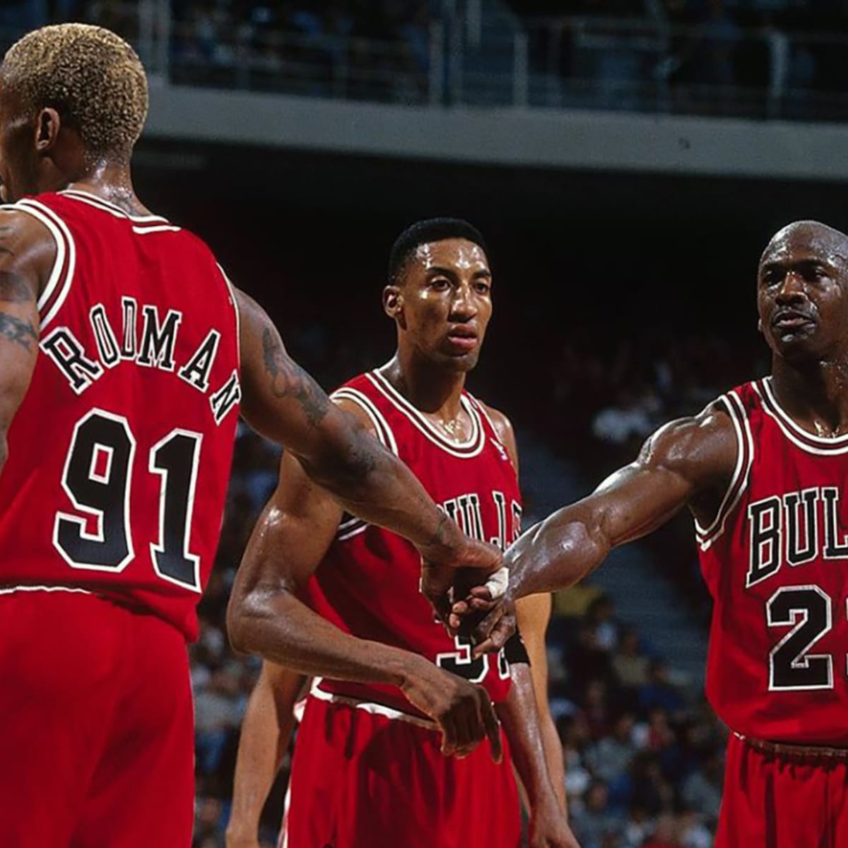 Chicago Bulls 90s Jordan Pippen Rodman Dynasty