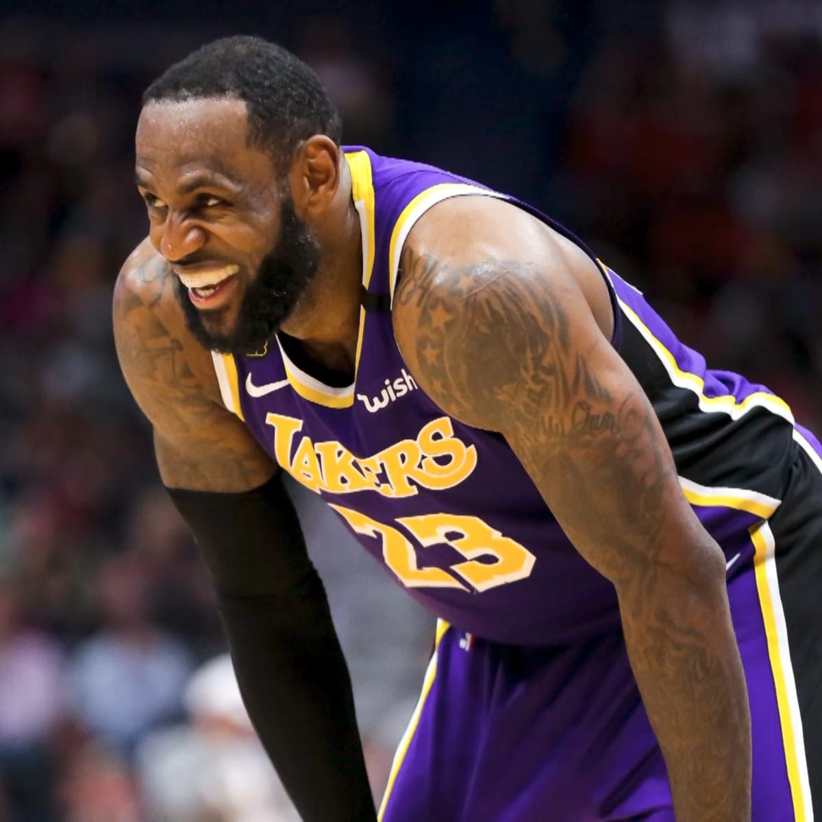 lebron james hand size