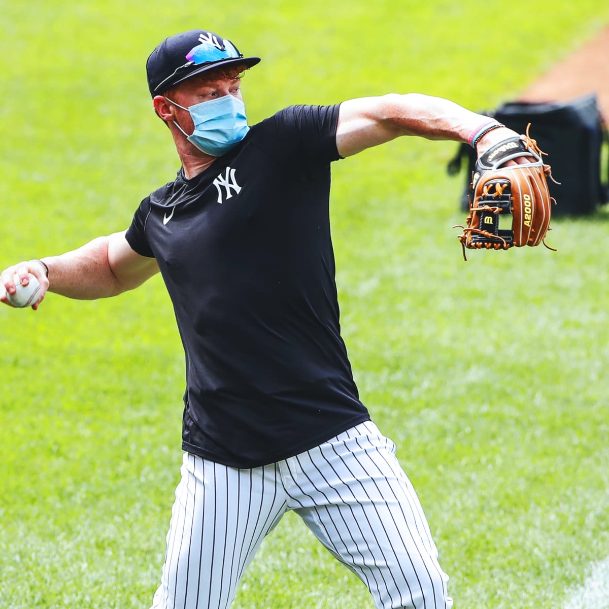 Clint Frazier: Yankees star pledges to wear mask this season