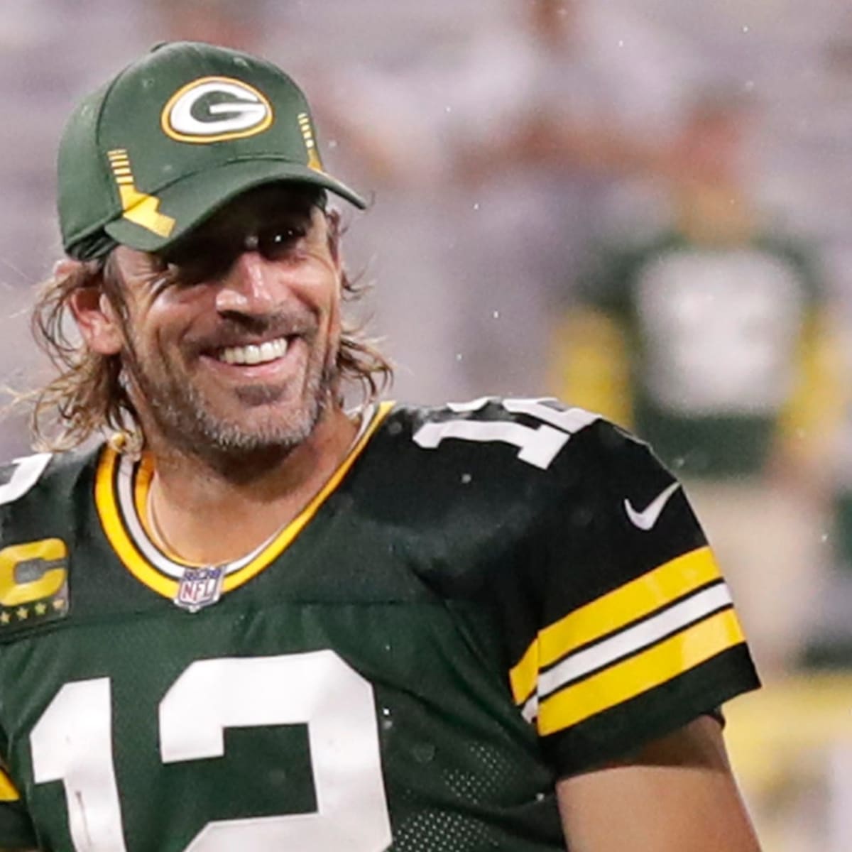 Aaron Rodgers growing hair out for mysterious Halloween costume - Sports  Illustrated