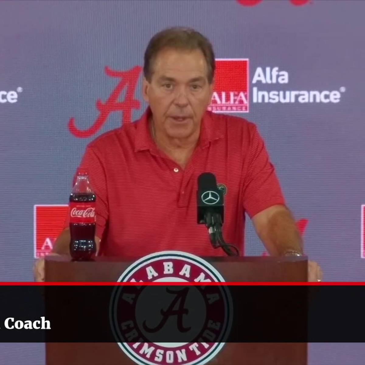 What Nick Saban Said to Open Tennessee Week - Sports Illustrated Alabama  Crimson Tide News, Analysis and More