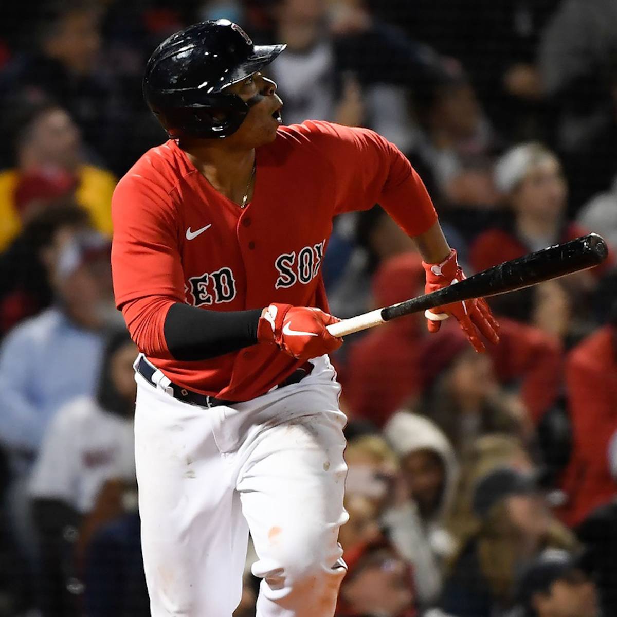 Red Sox third baseman Rafael Devers avoids tag on wild slide - Sports  Illustrated