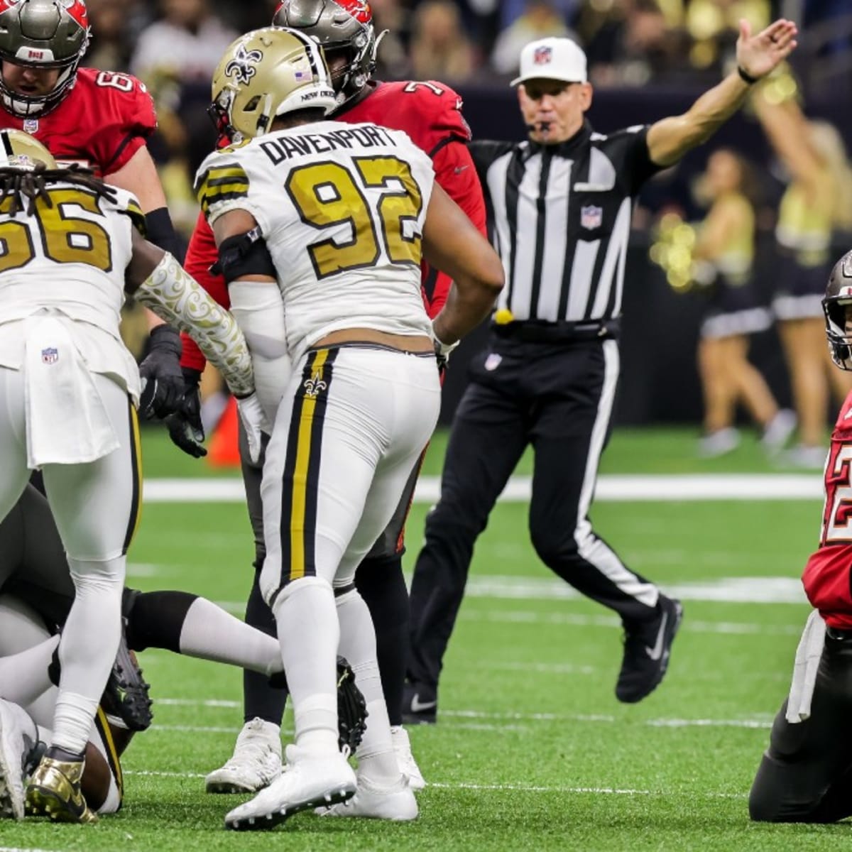 NFL roundup: Saints blank Brady's Bucs while lowly Lions topple Cardinals, NFL