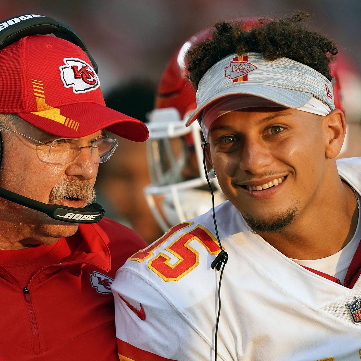 Andy Reid says Patrick Mahomes 'keeps 