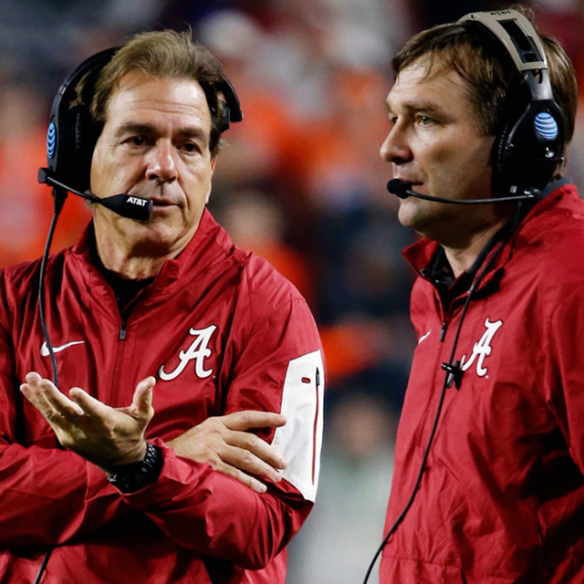 Kirby Smart and Nick Saban share special moment on SEC Network