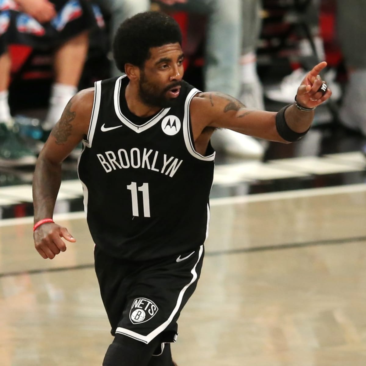 Nets GM Sean Marks: Kyrie Irving won't practice, play until fully