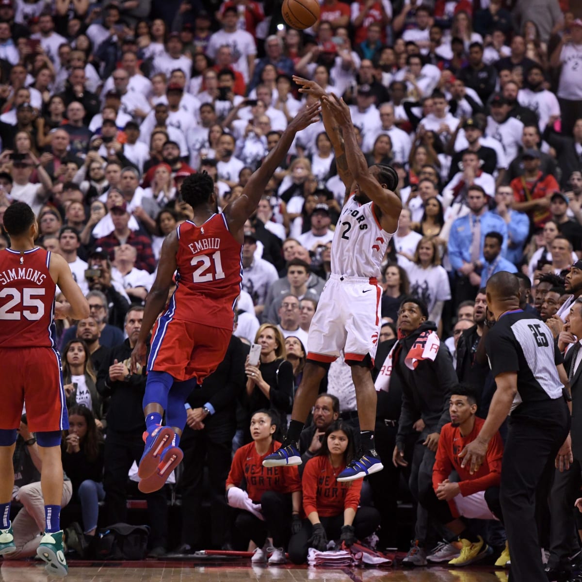 Kawhi Leonard's impossible buzzer-beater, from every angle 