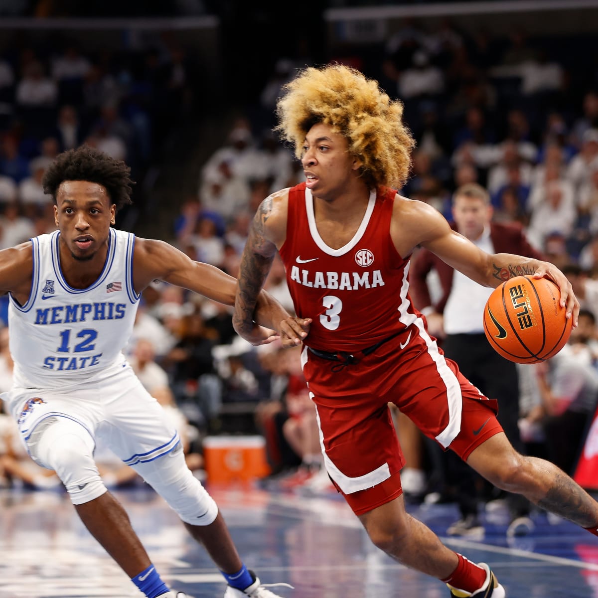 No 6 Alabama Basketball Falls Hard On Road At Memphis 92 78 Sports Illustrated Alabama Crimson Tide News Analysis And More