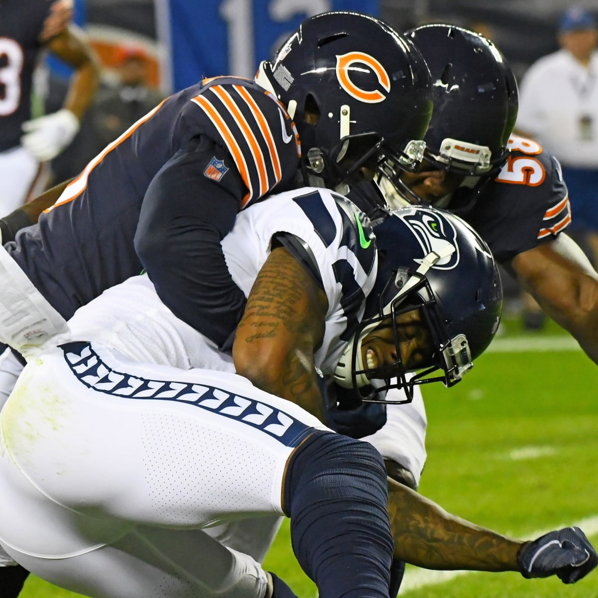 nfl football chicago bears at seattle seahawks
