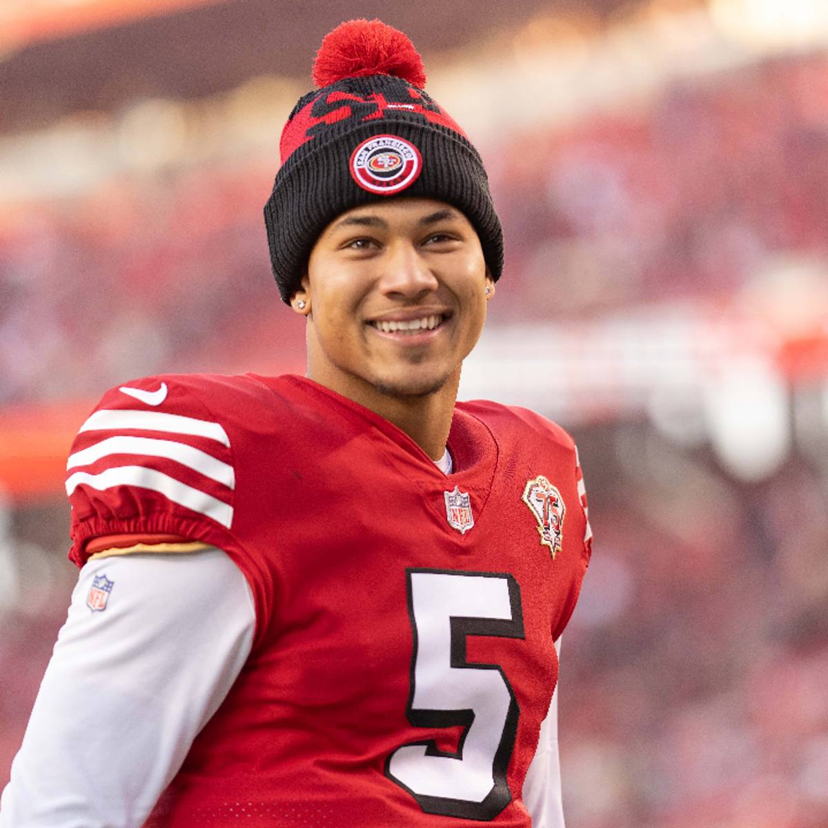 49ers QB Trey Lance Speaks Publicly for 
