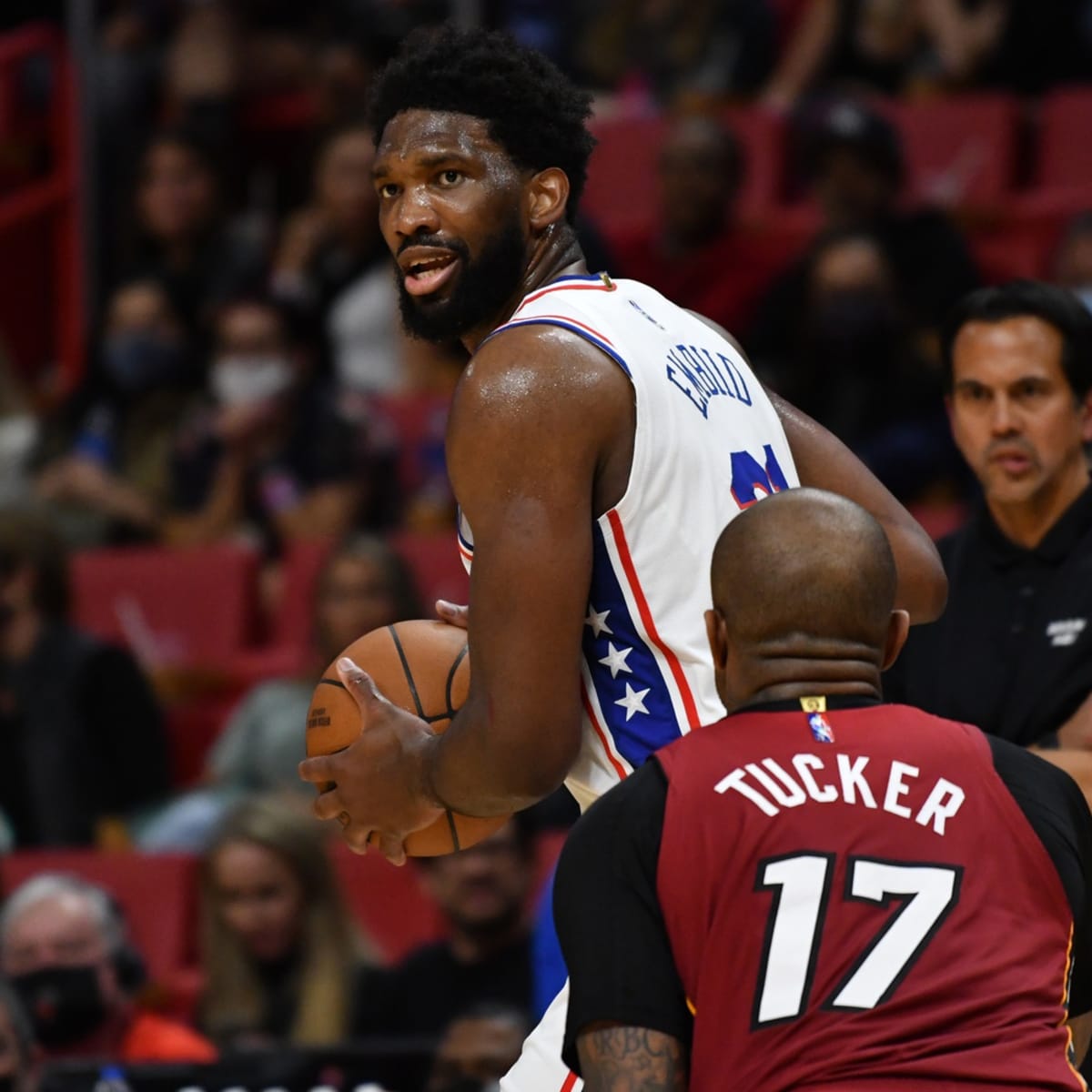 Former Sixers Guard Seth Curry Seen at Game 3 vs. Miami Heat - Sports  Illustrated Philadelphia 76ers News, Analysis and More