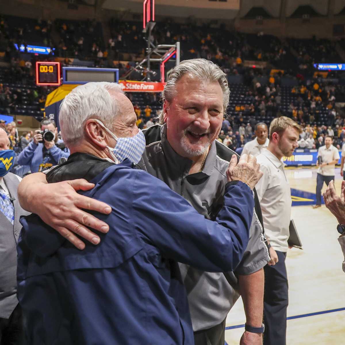 Watch Bob Huggins Iowa State Postgame Sports Illustrated West Virginia Mountaineers News Analysis And More