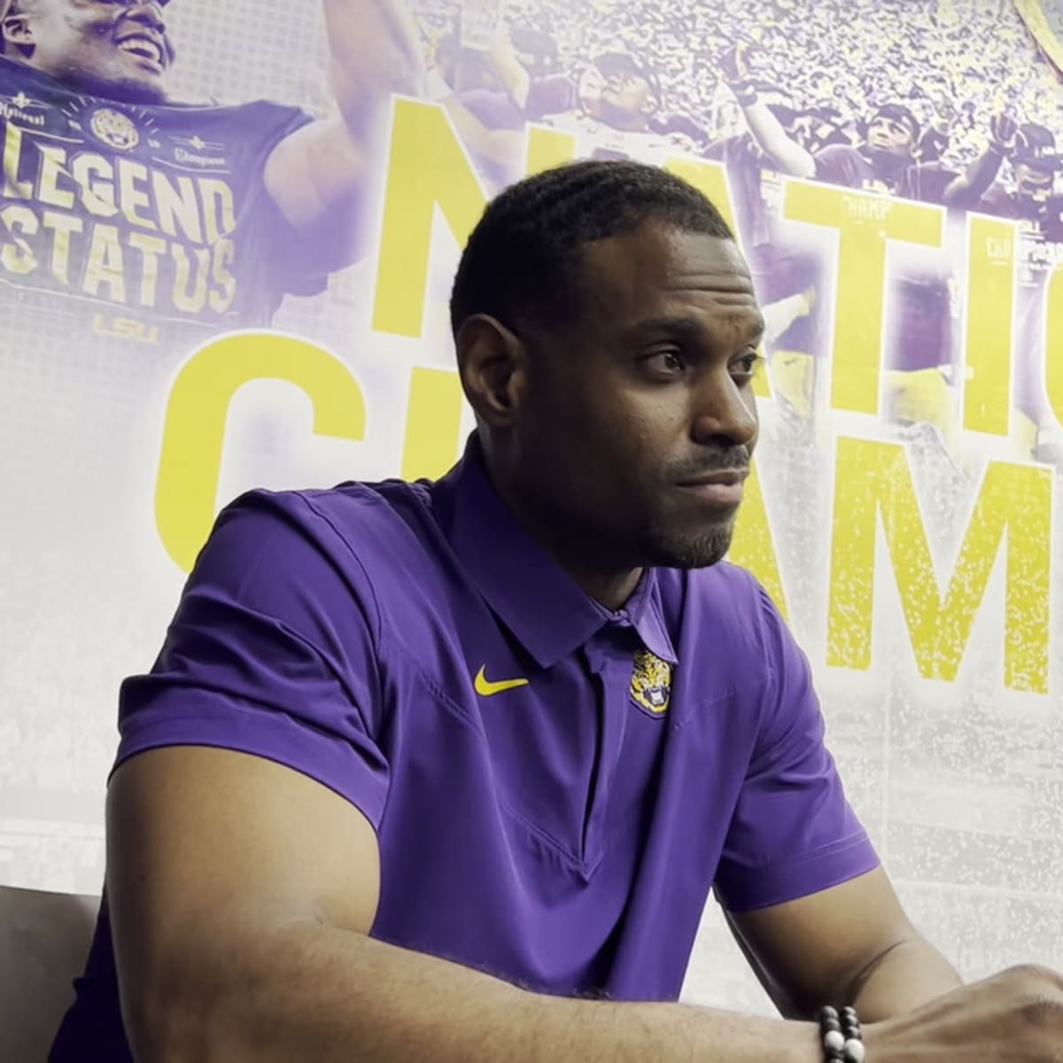 Strong Core Values Help LSU Receivers Coach Cortez Hankton Create Special  Bond With Tigers - Sports Illustrated LSU Tigers News, Analysis and More.
