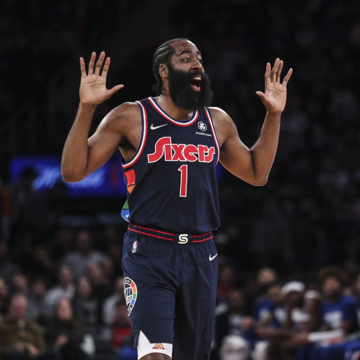 NBA on X: 🎃 FINAL SCORE THREAD 🎃 James Harden tied a career-high with 17  dimes while leading the @sixers to the win! #BrotherlyLove James Harden: 23  PTS, 7 REB, 17 AST