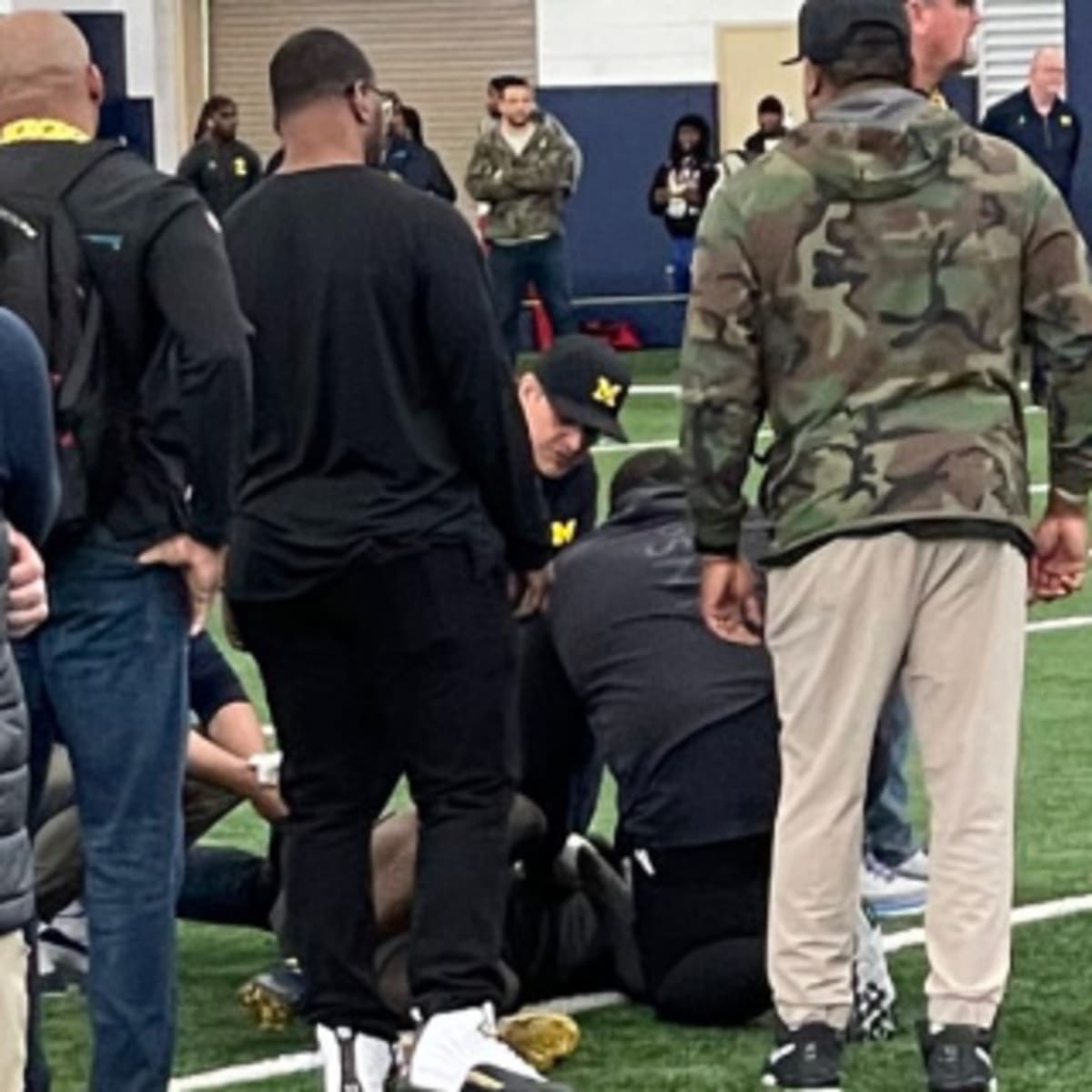2022 NFL Draft fave David Ojabo tore Achilles at Michigan pro day - College  Football HQ