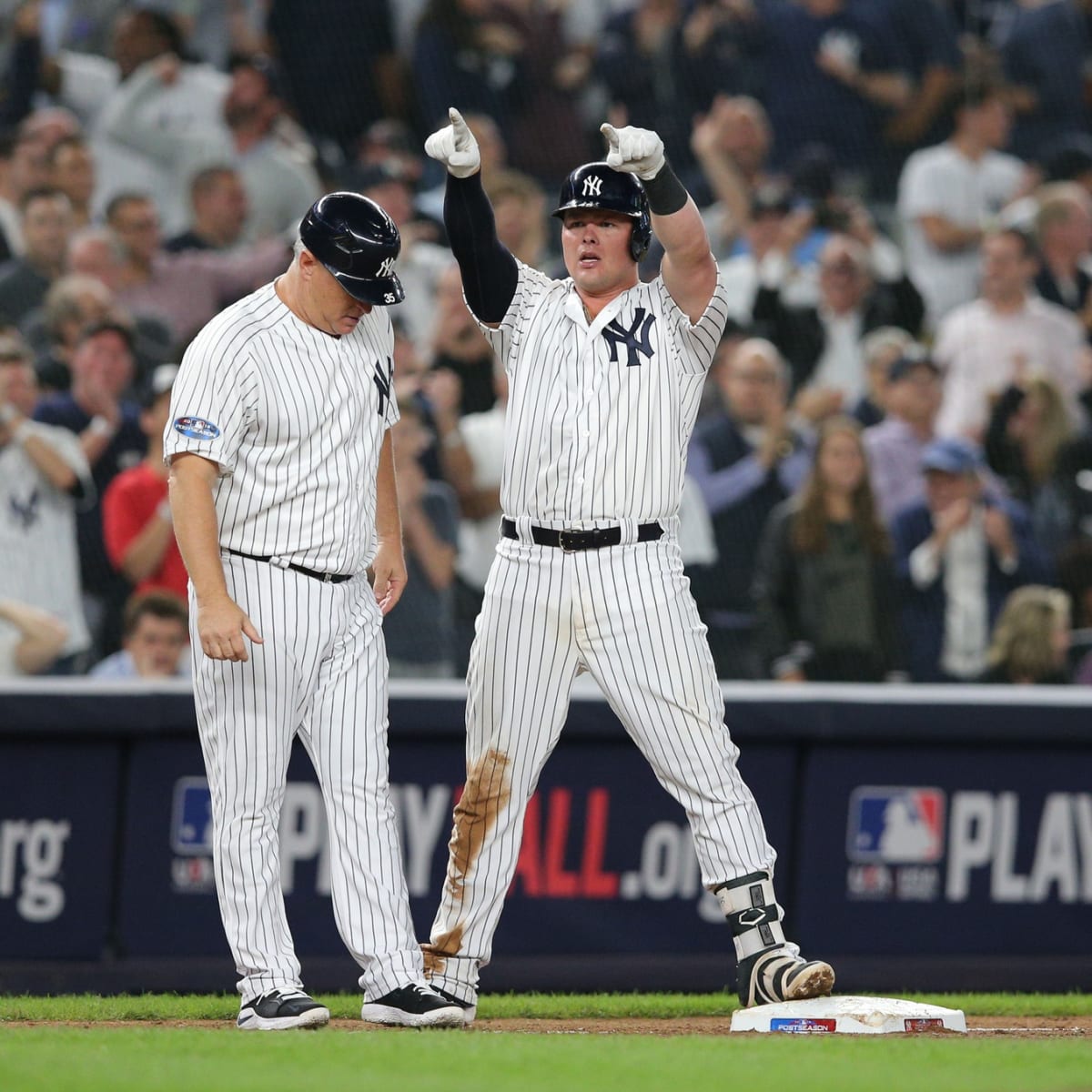 Padres' Luke Voit puts Yankees star Aaron Judge on notice with