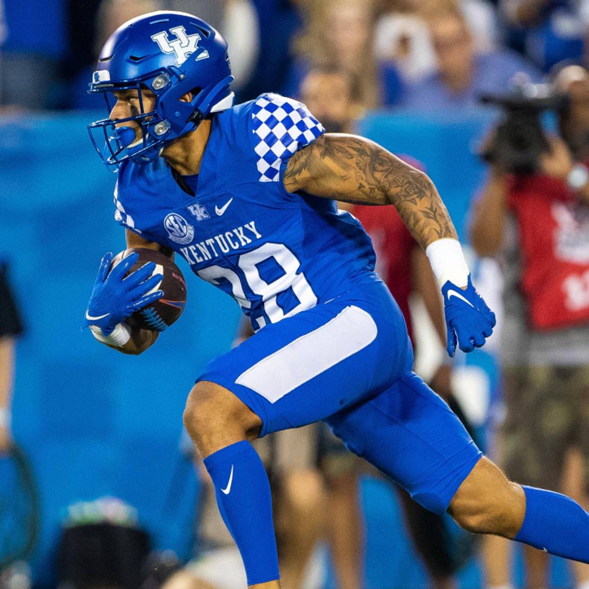 Rahsaan Lewis, Kentucky WR and son of Ray Lewis, arrested - Sports  Illustrated