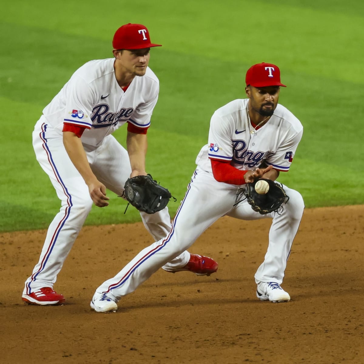 Texas Rangers Corey Seager, Marcus Semien Benefit from Loss of Shift -  Sports Illustrated Texas Rangers News, Analysis and More