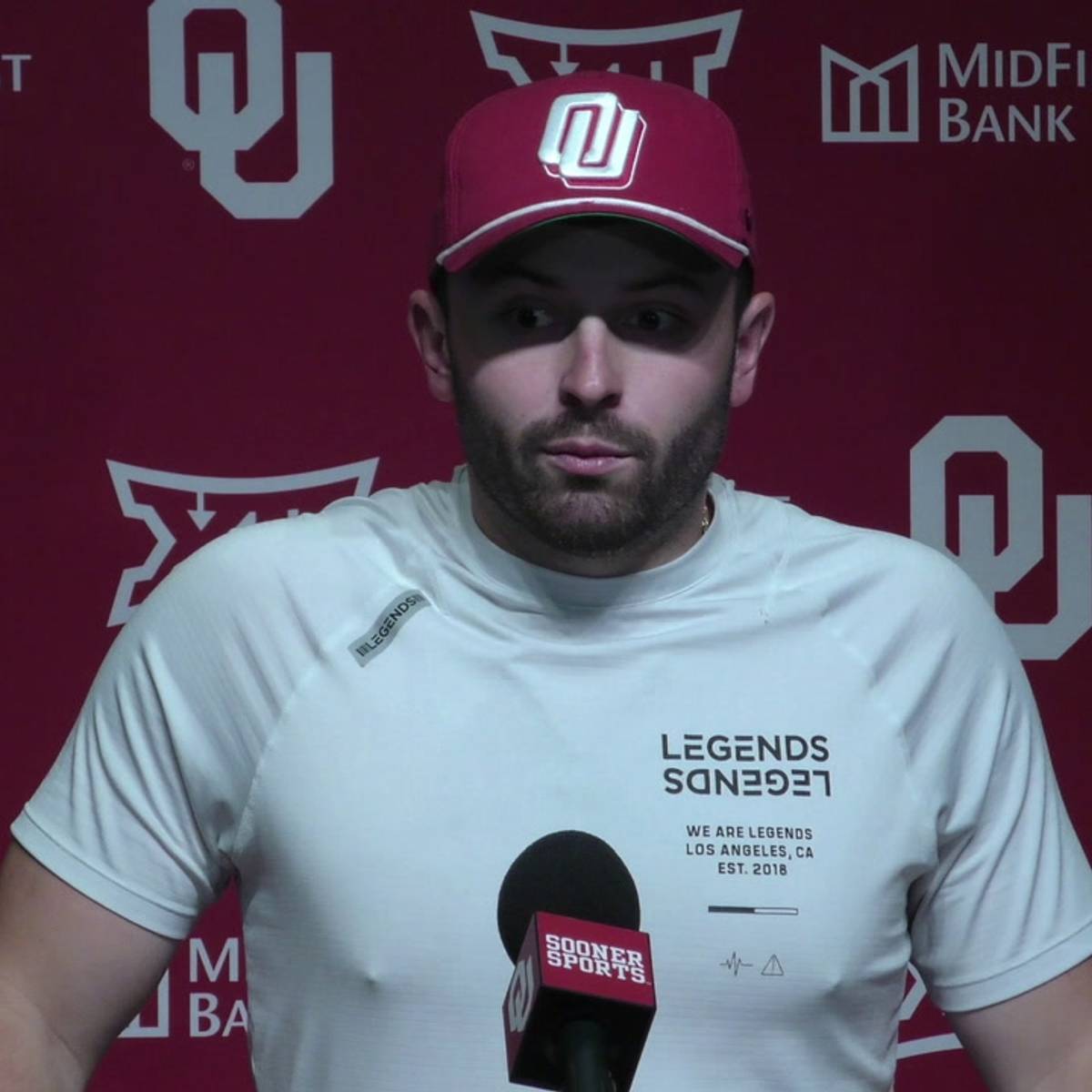 baker mayfield press conference shirt