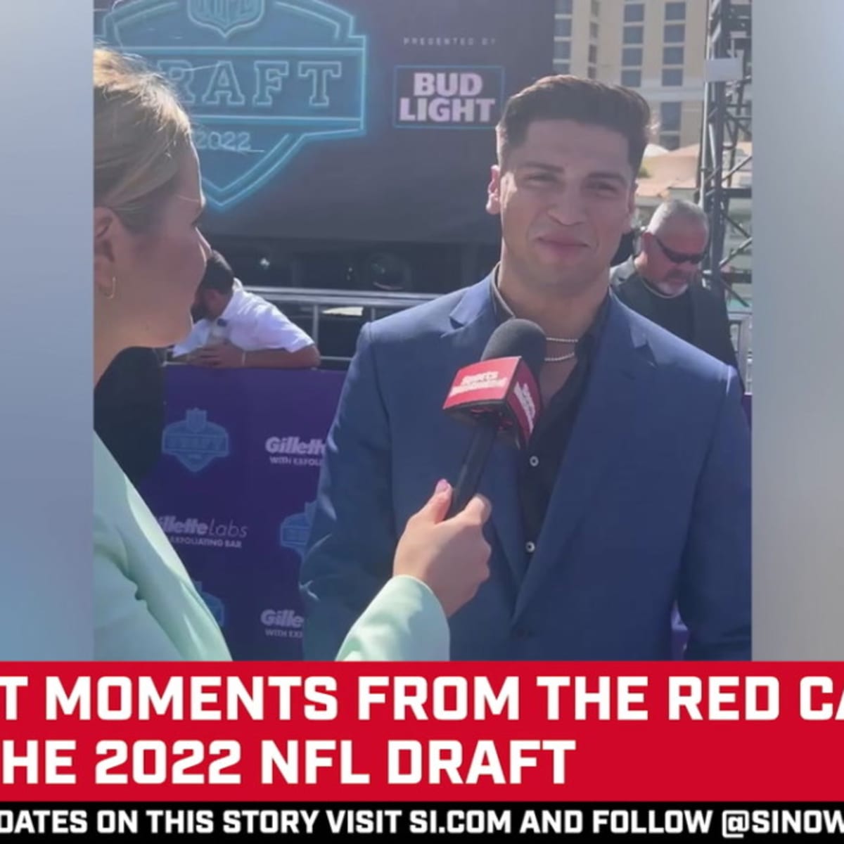 Best Moments from the Red Carpet at the NFL Draft in Las Vegas