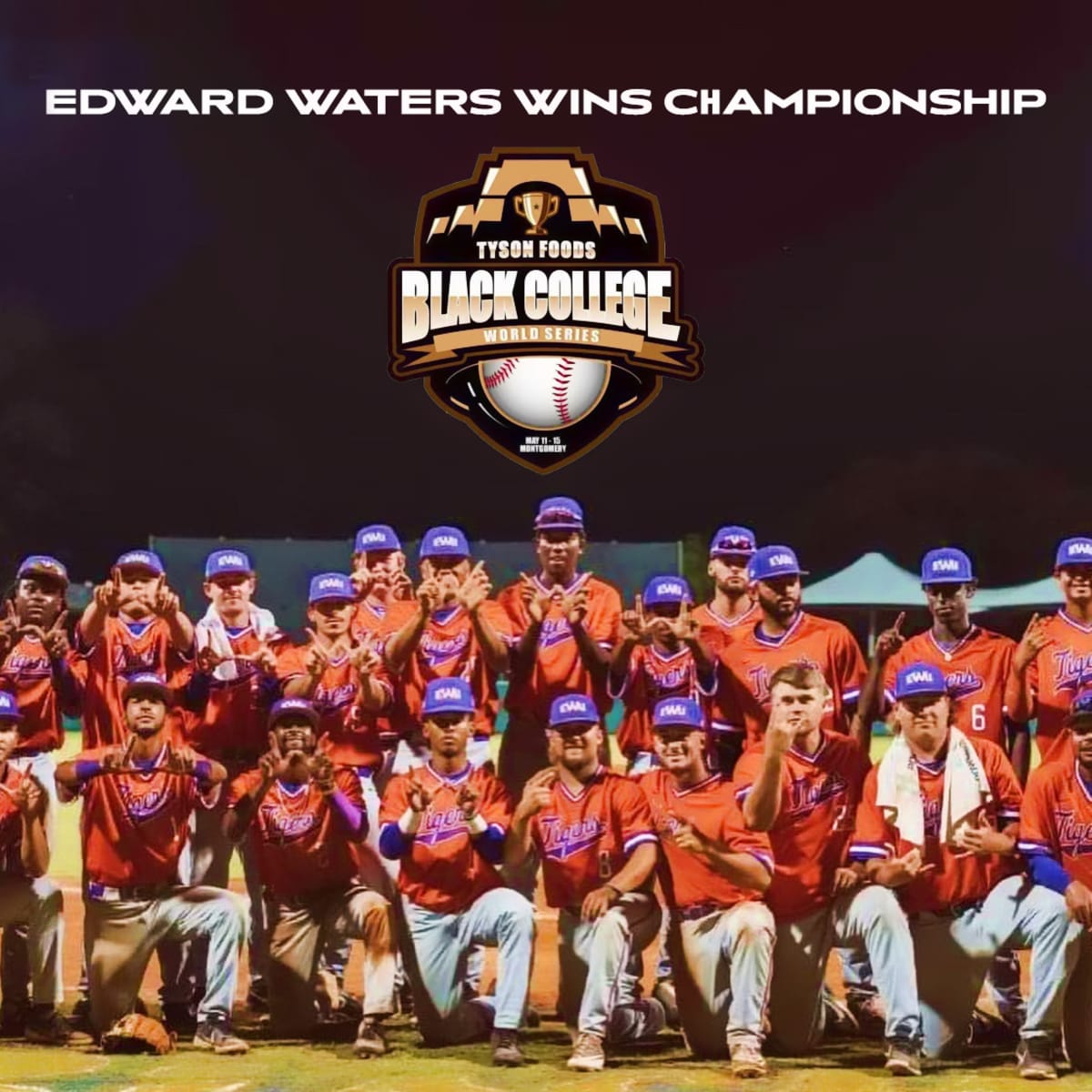 Edward Waters University Won the '2022 Tyson Foods Black College World Series  Championship' - HBCU Legends