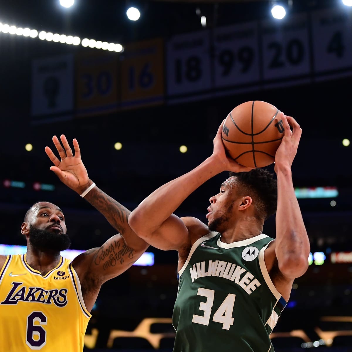 All-Access: Bucks vs. Lakers, The Unseen Footage From Giannis vs. LeBron