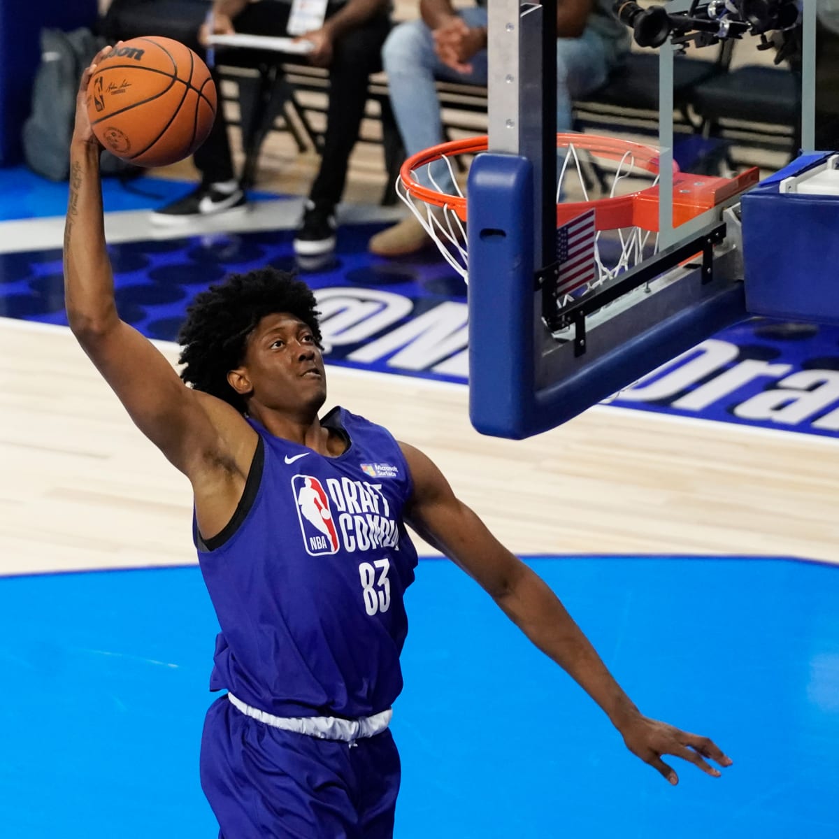 NBA 2022 NBA Draft OKC Thunder Select Jalen Williams With The 12th