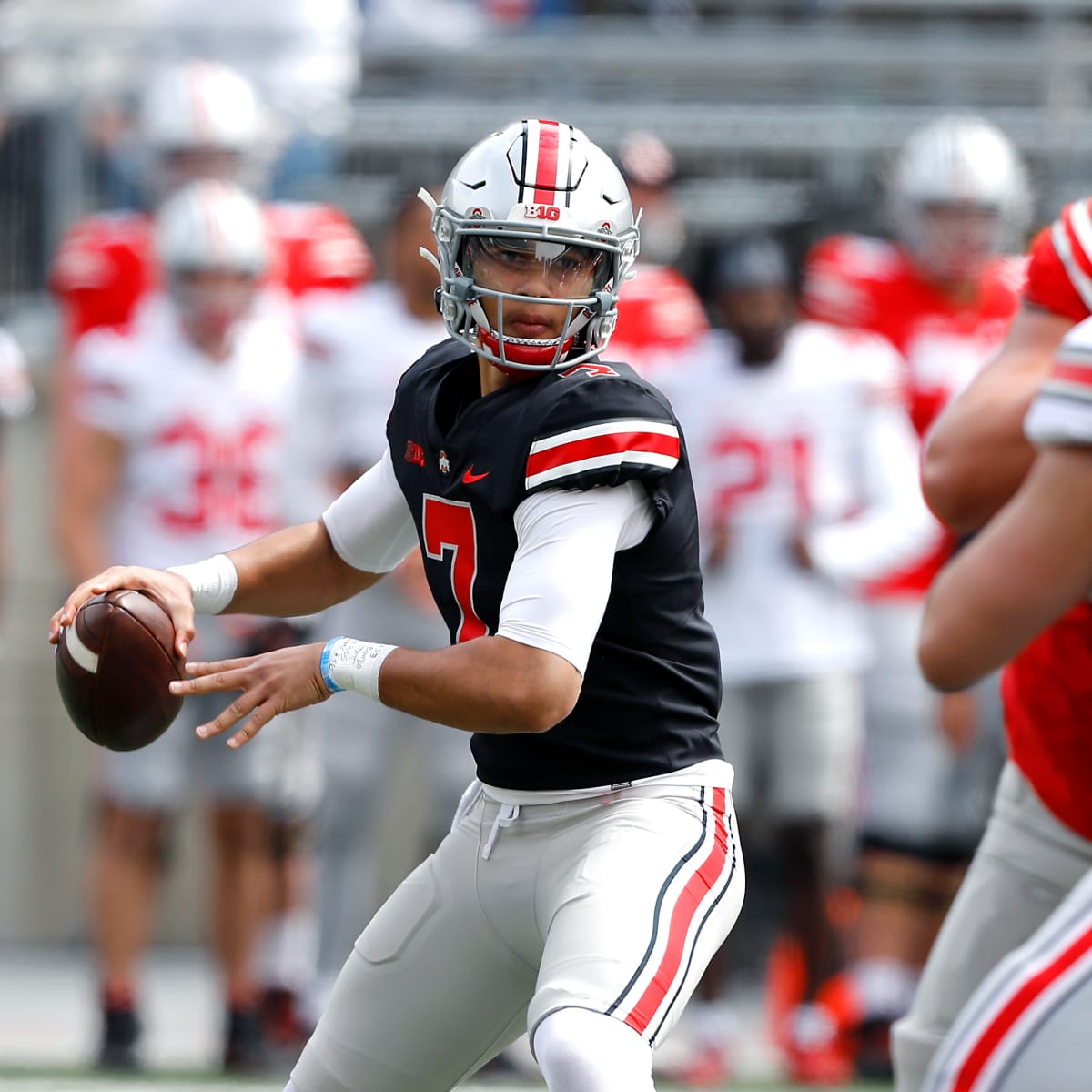 OPINION: C.J. Stroud Will Comfortably Emerge as Starting Quarterback for  Ohio State - Sports Illustrated Ohio State Buckeyes News, Analysis and More