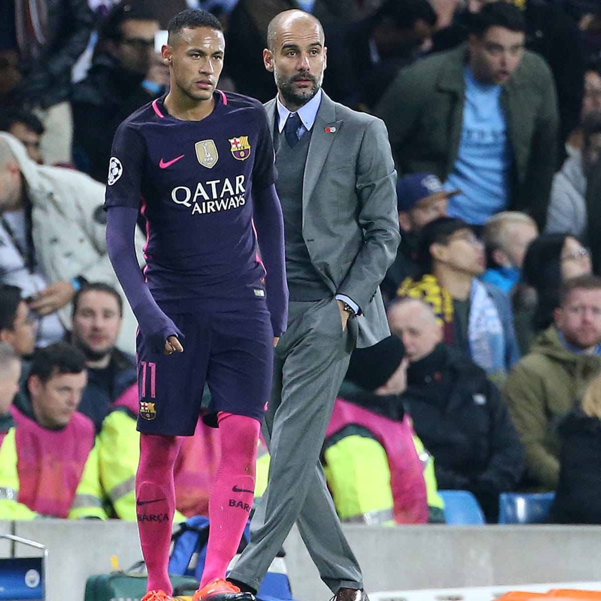 Pep Guardiola praises Neymar before PSG vs Man City - Soccer - OneFootball  on Sports Illustrated