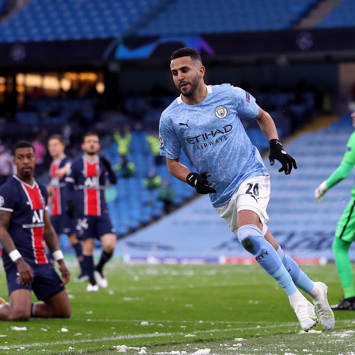 Riyad Mahrez's Double Lifts Man City to First Champions League Final in Win Over PSG