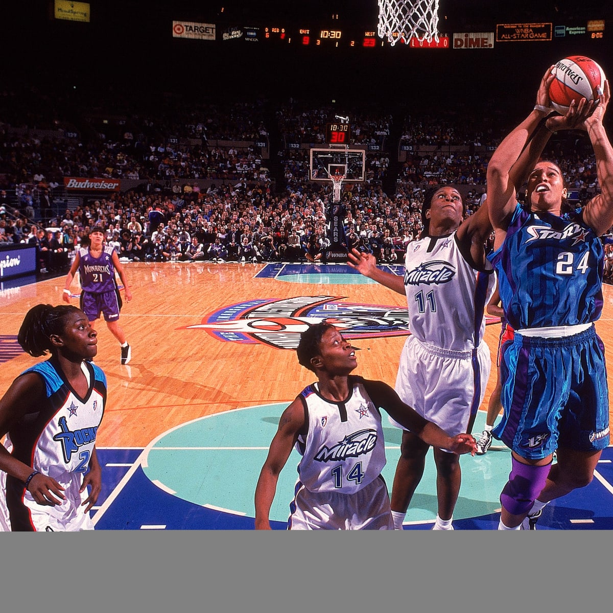 Houston Comets Vintage 90s Cynthia Cooper WNBA Champion 