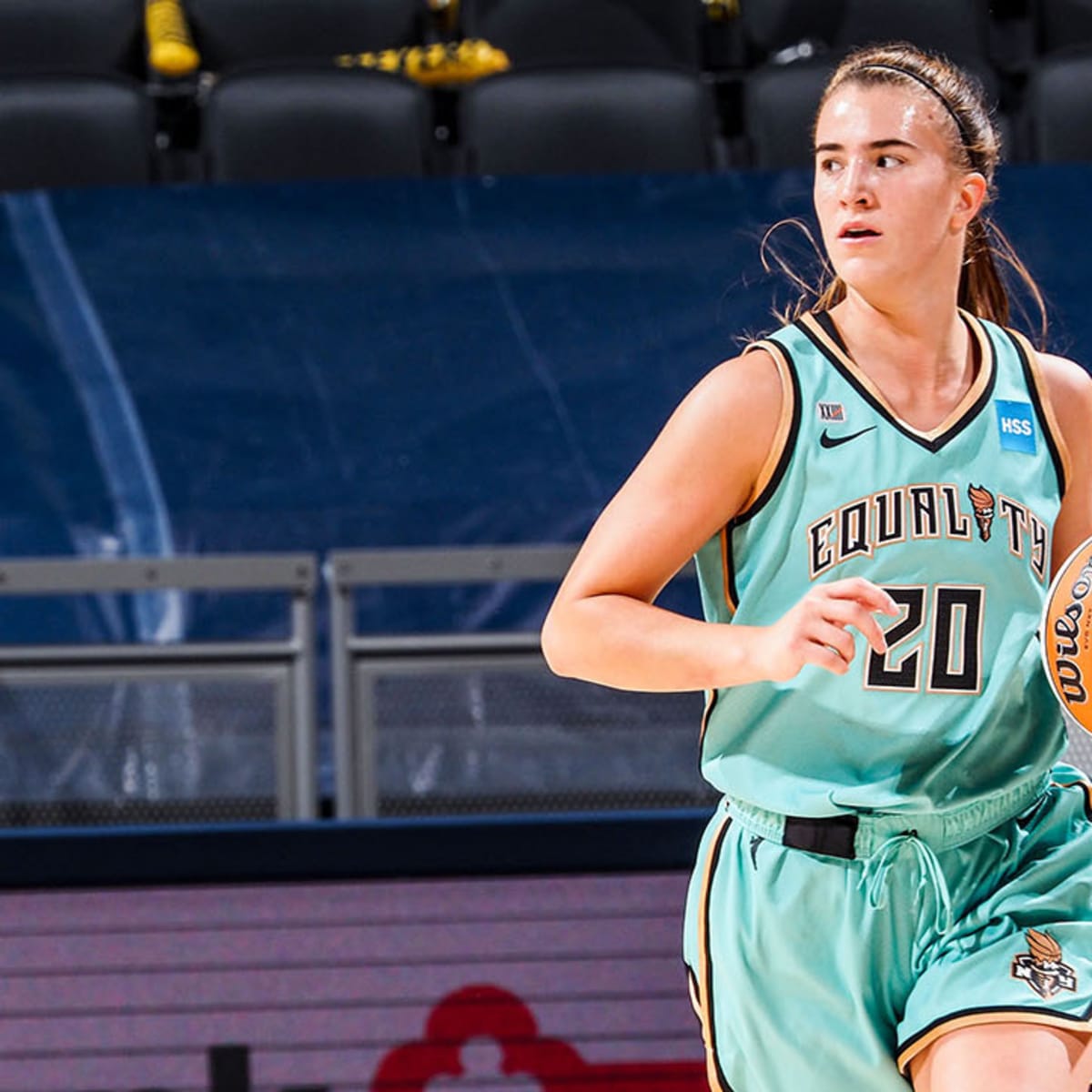 Sabrina Ionescu should have been dazzling loyal Liberty fans at Barclays  this weekend