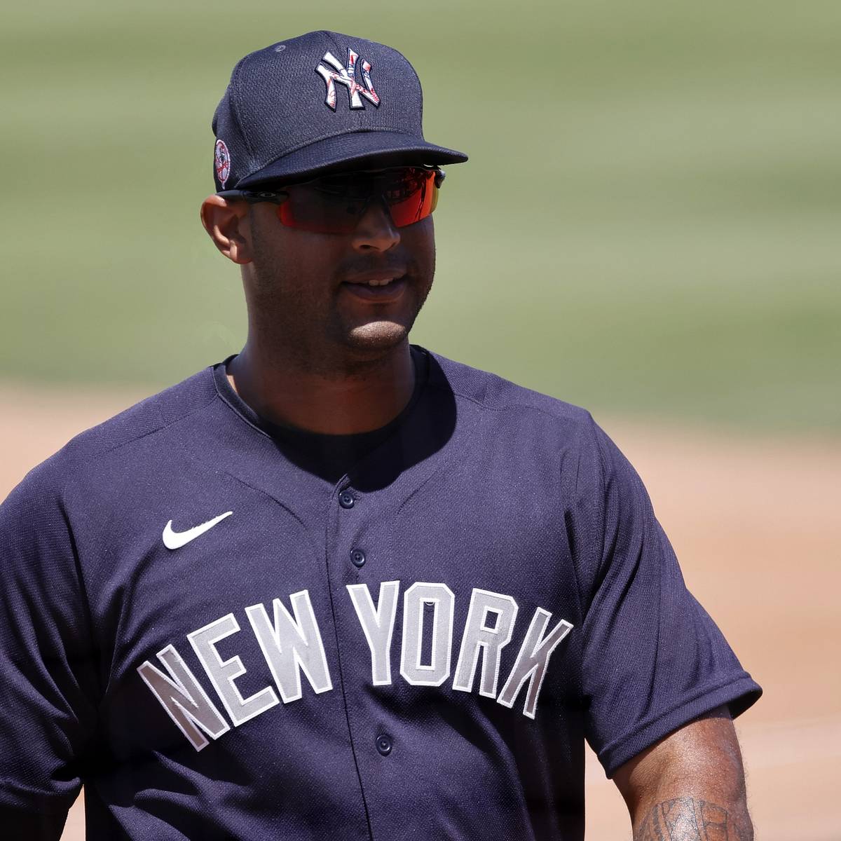 Yankees center fielder Aaron Hicks 
