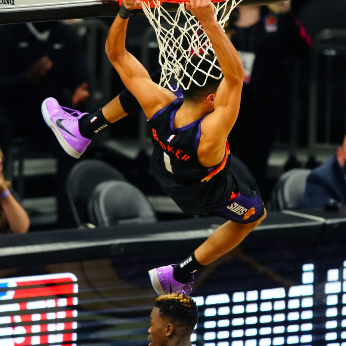Nba Playoffs Devin Booker With An Incredible Dunk In Suns And Lakers Game Sports Illustrated Indiana Pacers News Analysis And More