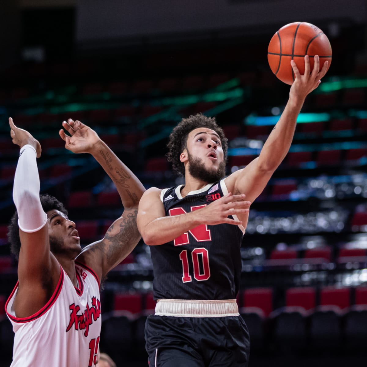 Husker Basketball S Kobe Webster Earns Academic All America Honors All Huskers