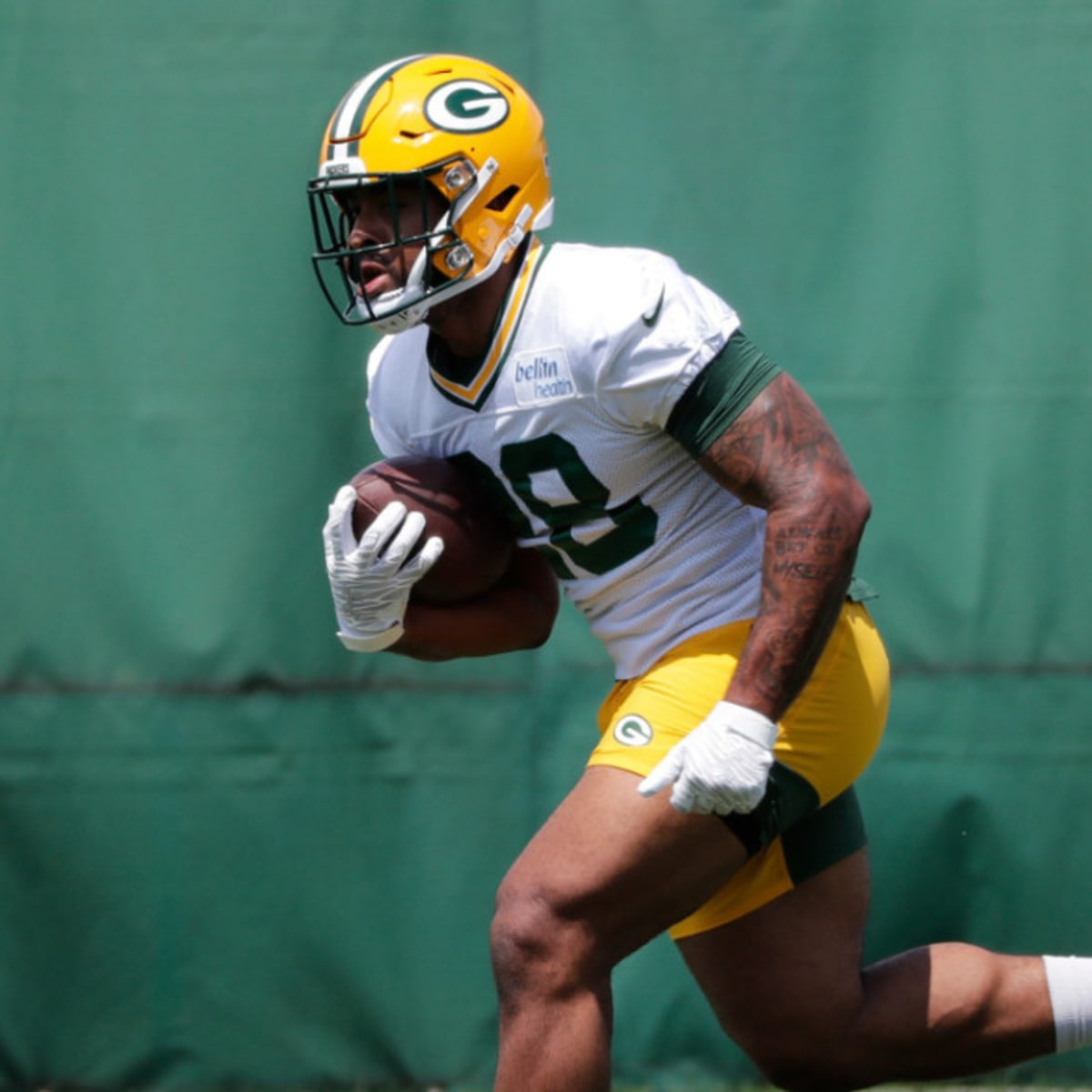 Watermelon-Crushing Packers RB AJ Dillon Says He's Got Strongest Thighs  Among NFL Running Backs - Sports Illustrated Green Bay Packers News,  Analysis and More