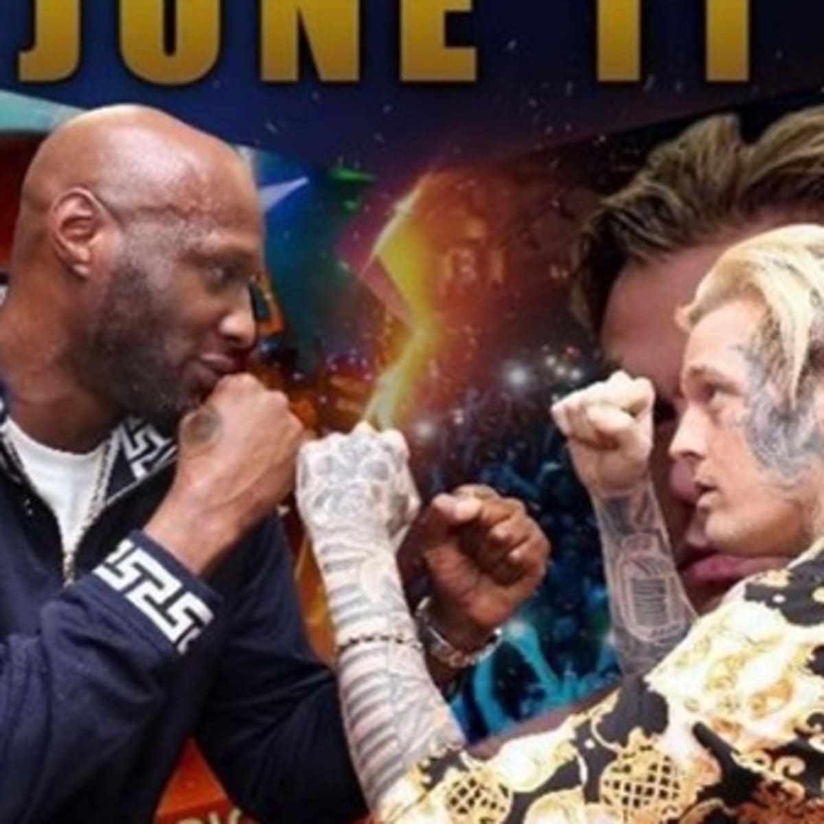 Celebrity boxing jumps the shark as Lamar Odom TKOs Aaron ...