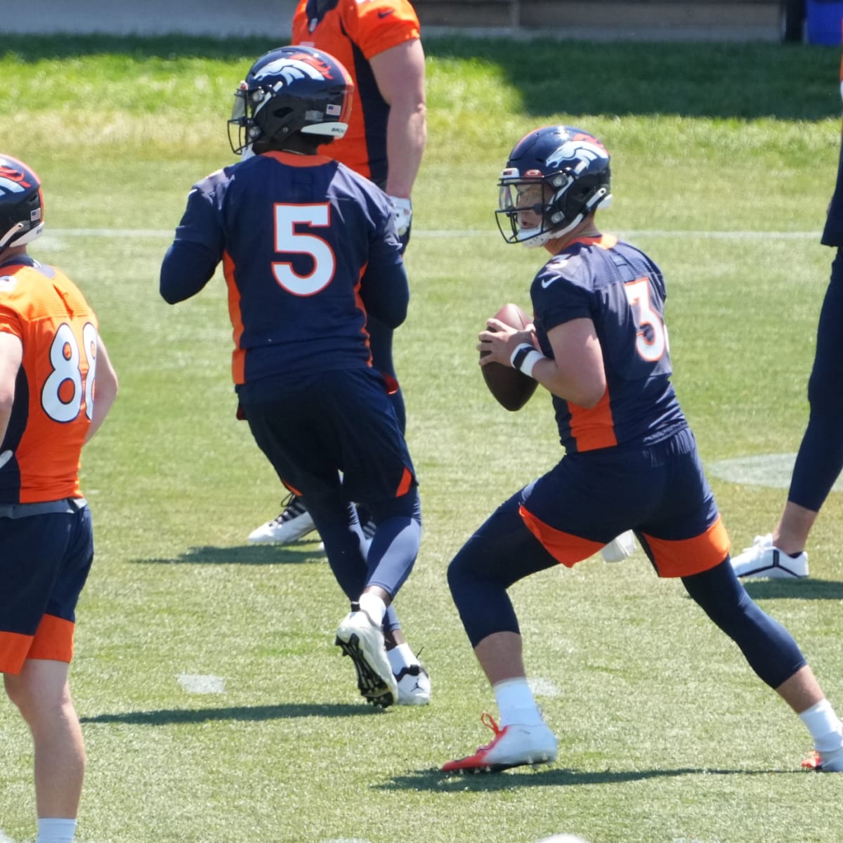 denver broncos throwback jersey