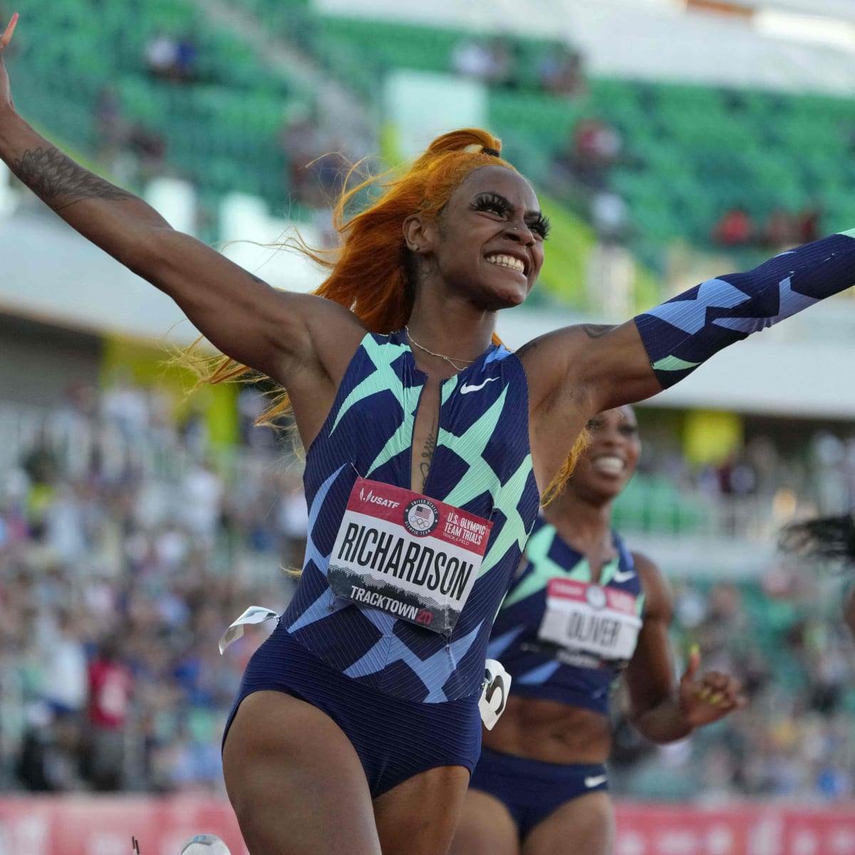 US Olympic Trials: Sha'Carri Richardson wins 100m title, punches ticket to  Tokyo - Sports Illustrated