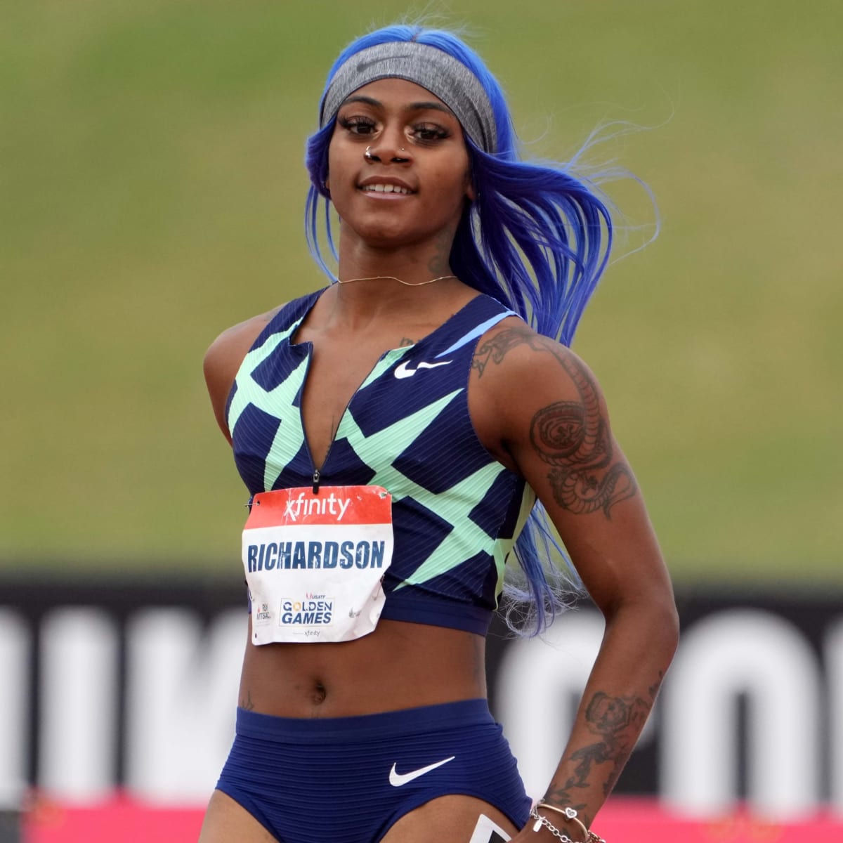 Sha'carri Richardson Olympics 2020 HazelRizzuto