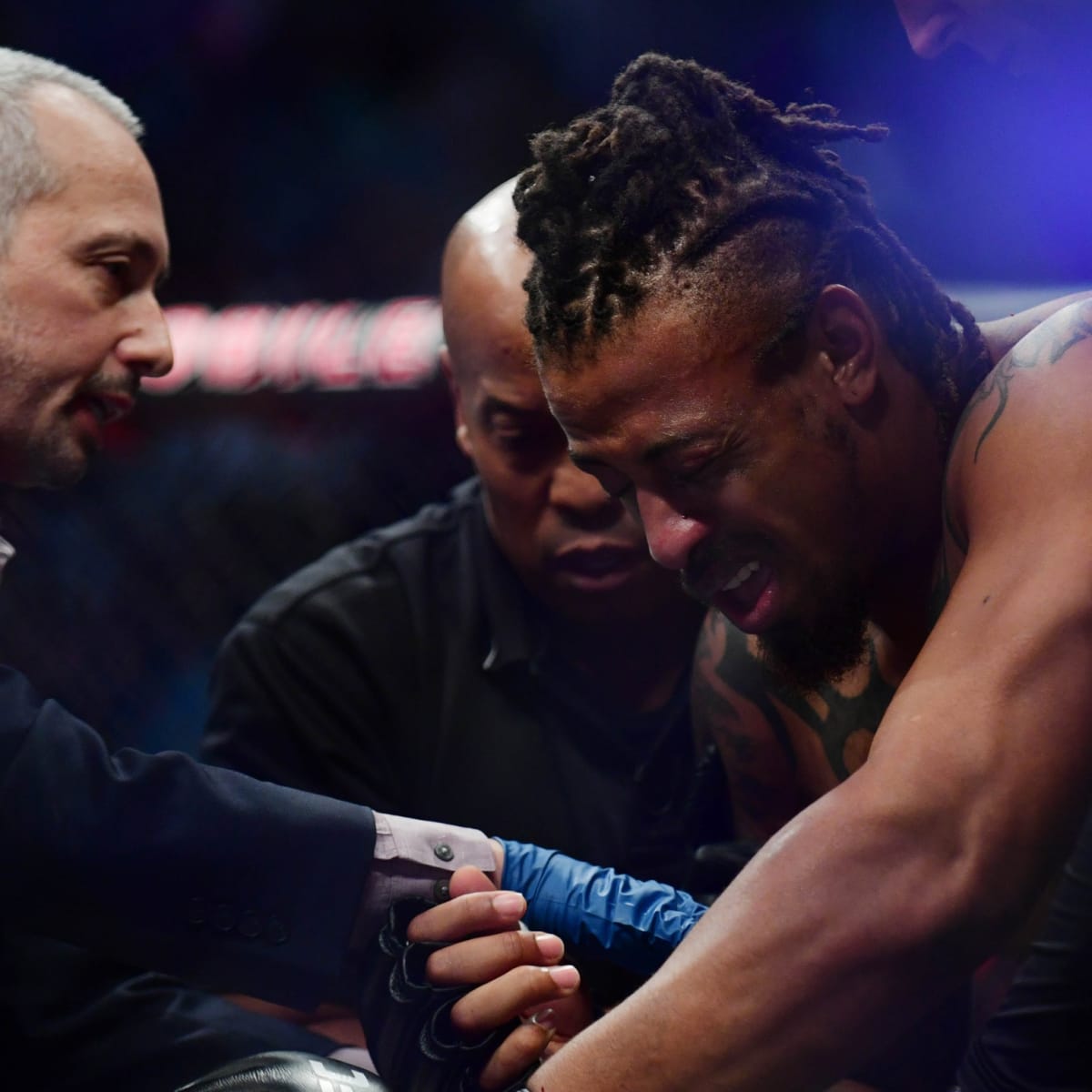 Watch: Former NFL Star Greg Hardy Gets Knocked Out at UFC 264 - Sports  Illustrated Cincinnati Bengals News, Analysis and More