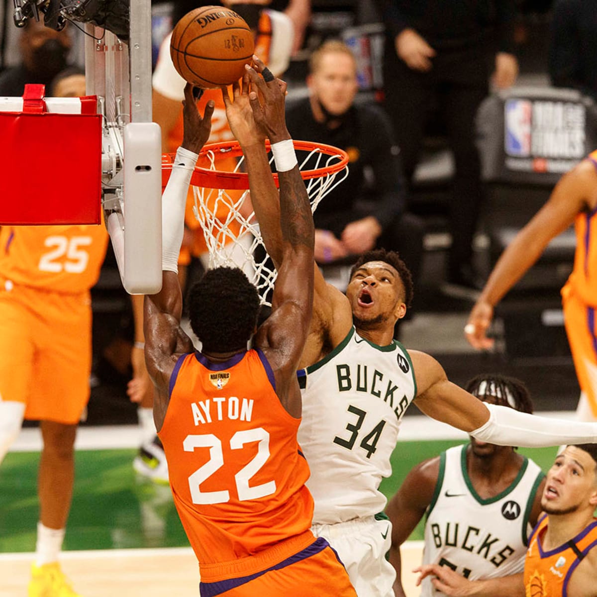 Giannis Antetokounmpo's block will go down in NBA Finals history - Sports Illustrated