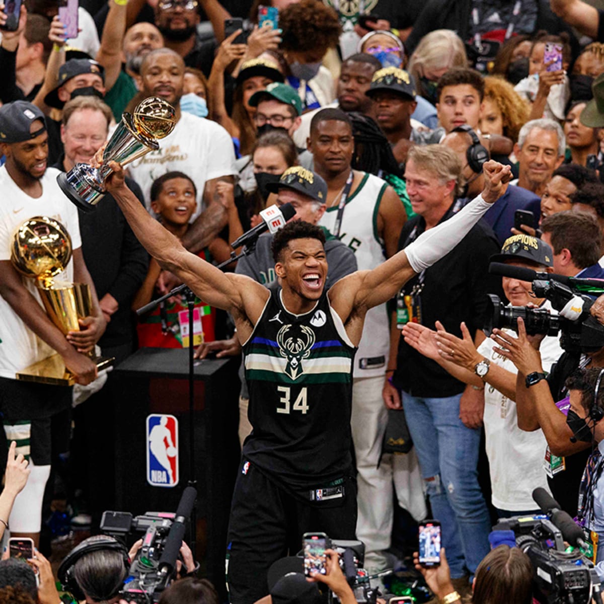 View Milwaukee Bucks Championship Trophy Pics All in Here