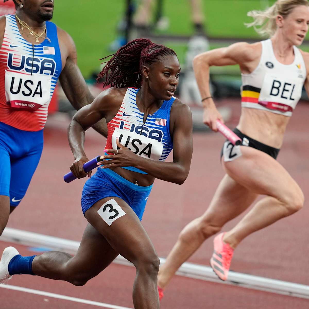 Usa 4x100 relay team 2021 track and field