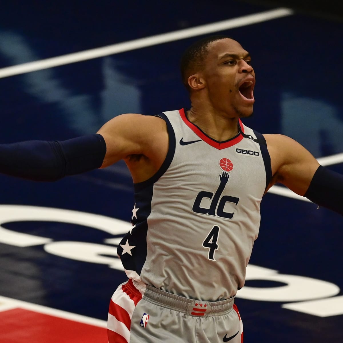 Russell Westbrook is the first player - Washington Wizards