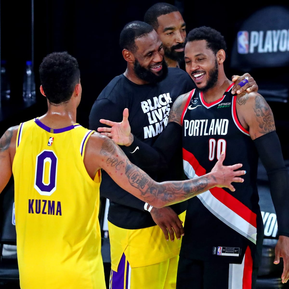 Carmelo Anthony joins LeBron James with Los Angeles Lakers