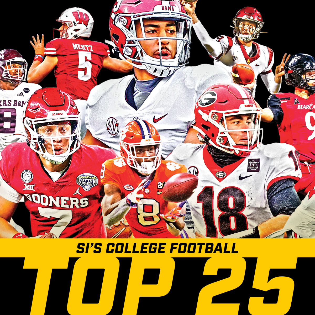 College football SI's 2021 preseason top 25 -