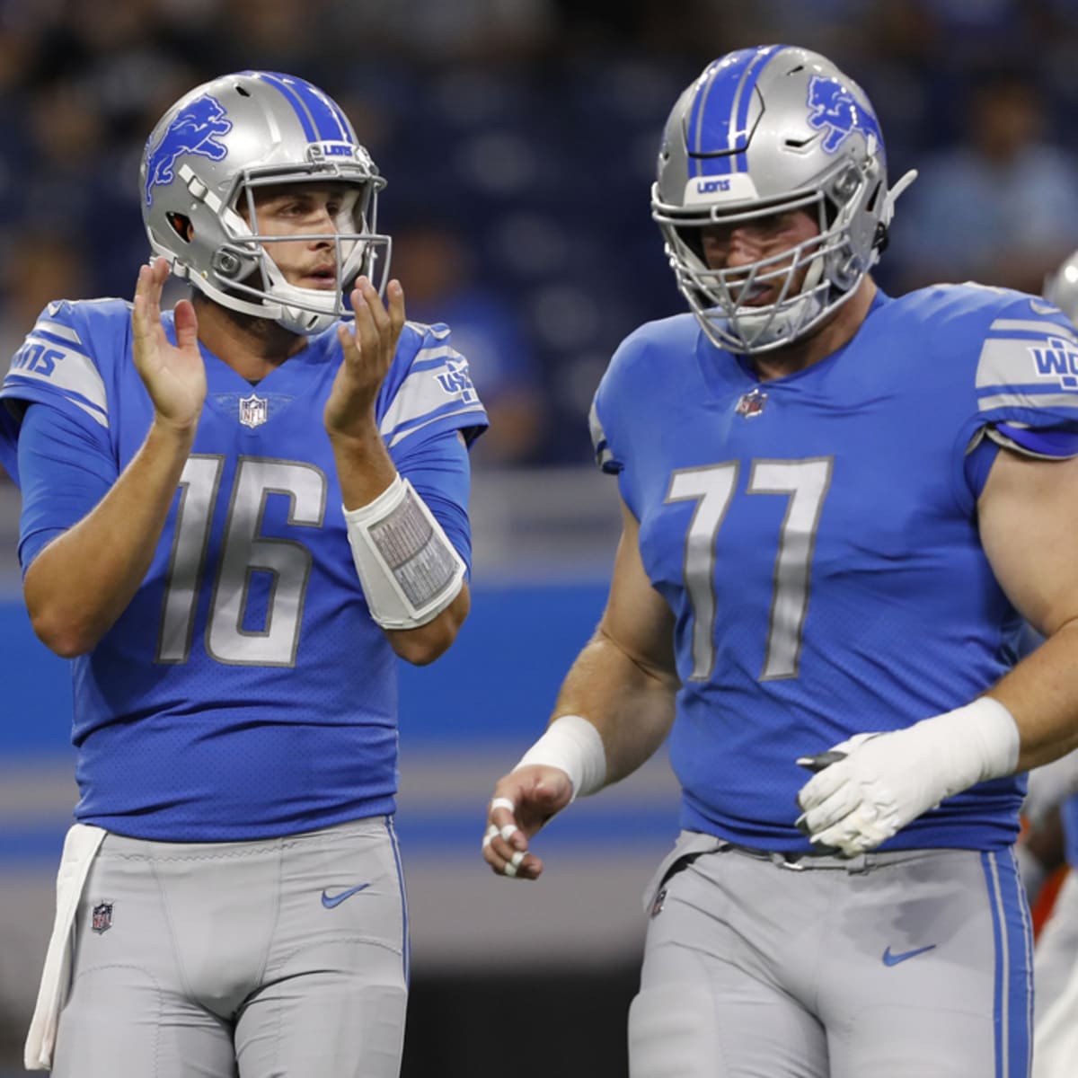Detroit Lions Training Camp Observations Jared Goff Two Interceptions -  Sports Illustrated Detroit Lions News, Analysis and More