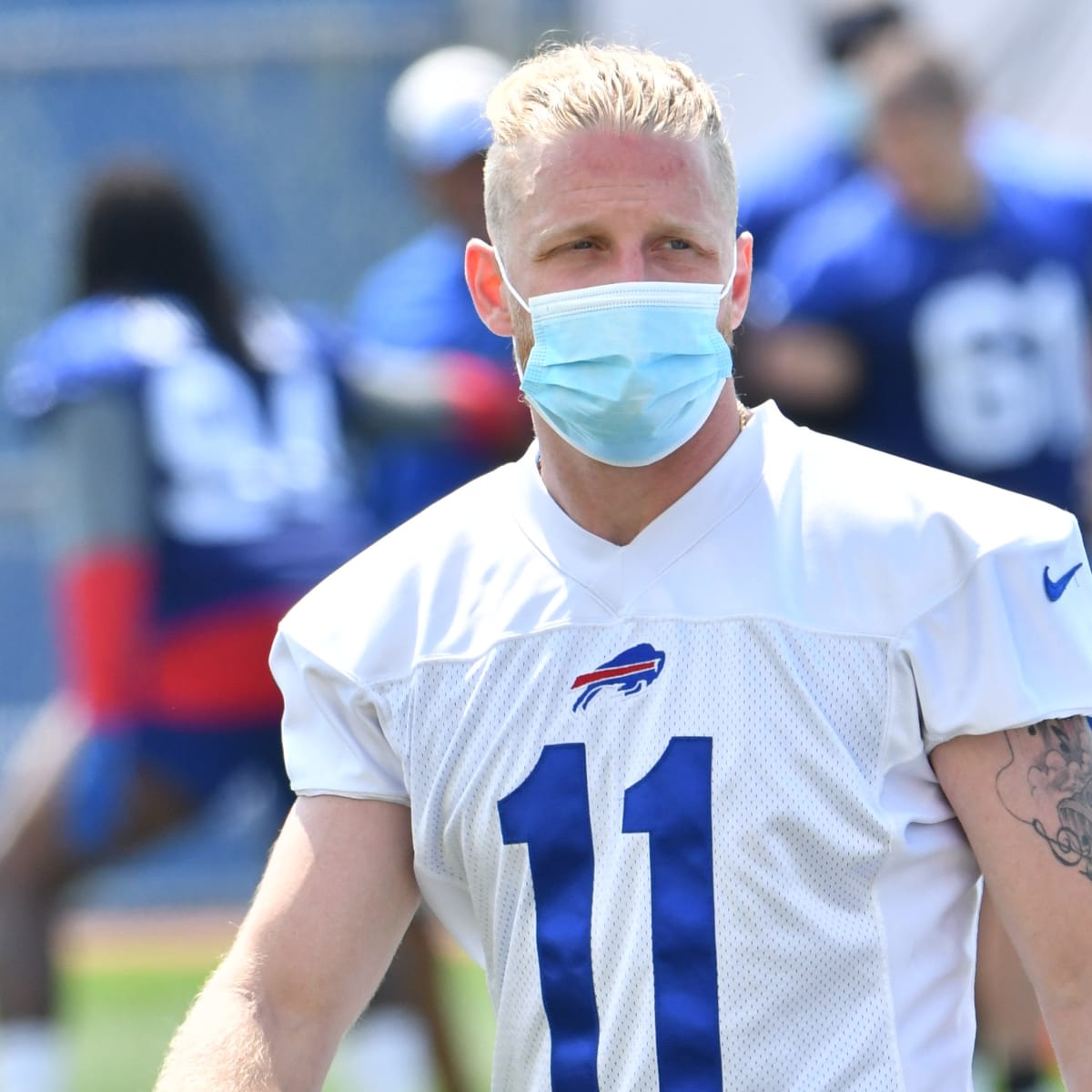 Cole Beasley, COVID-19: Bills WR out five days due to close contact -  Sports Illustrated